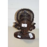 ASIAN WOODEN CARVED FIGURE