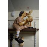 POTTERY MODEL OF A CLOWN