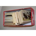 BOX OF ASSORTED POSTCARDS