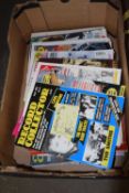Box of collectors magazines