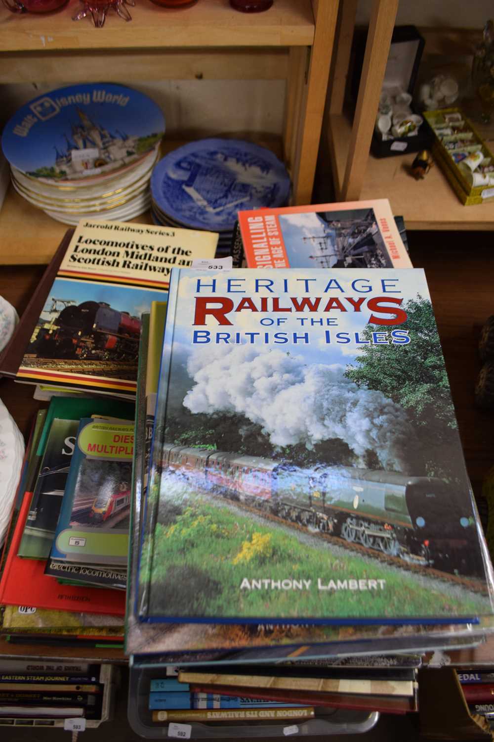 Collection of books, railway and locomotive interest