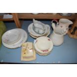 Mixed Lot: Various ceramics to include Royal Albert For All Seasons table wares plus further