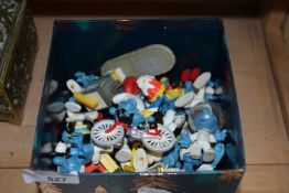 Collection of vintage Smurf models