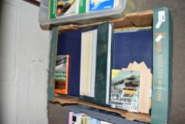 Box of assorted books, railway interest