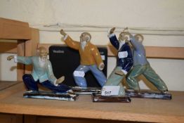 Four modern Chinese figures