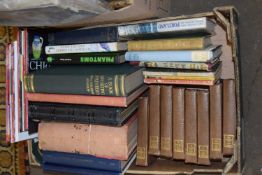 One box of books, auction catalogues etc