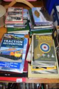 Collection of books, war and railway interest