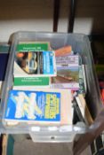 Box of assorted books, railway interest