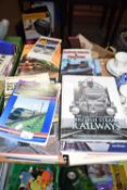 Collection of various books, railway interest