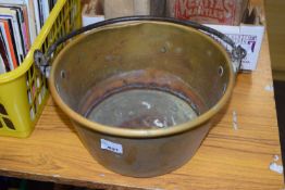 Small brass preserve pan