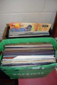 2 boxes of mixed records