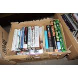 One box of books, biographies and others