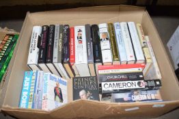 One box of books, political interest