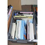 Box of assorted books, railway interest