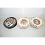 Quantity of Royal Copenhagen Hans Christian Anderson collectors plates together with further Russian