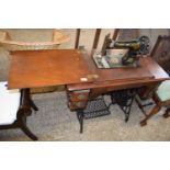 Vintage Singer treadle sewing machine