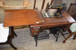 Vintage Singer treadle sewing machine