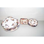 Mixed Lot: Various floral ceramics to include masons mandalay pattern bowl plus various dinner