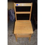 Modern metamorphic folding chair/library steps