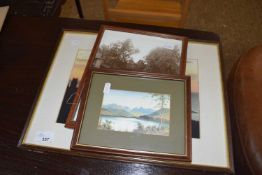 Mixed Lot: Photographic print Pulls Ferry, photograph sunset at Cromer and one other (3)