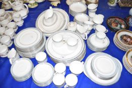 Quantity of Royal Doulton Etude pattern dinner wares