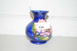 Small Moorcroft ballister vase magnolia pattern