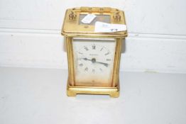 Bayard brass cased carriage clock