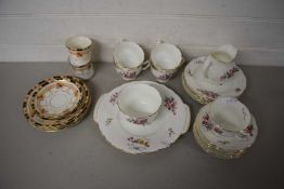 Quantity of Crescent Ware tea wares and others