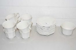 Quantity of Johnson Bros white glazed table wares