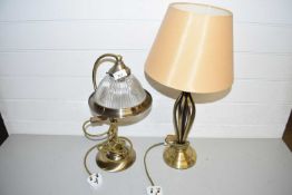 Two table lamps