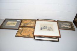 Mixed Lot: Assorted framed pictures