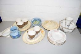 Mixed Lot: Various assorted table wares to include Royal Albert, Buchan and various others