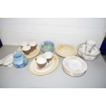 Mixed Lot: Various assorted table wares to include Royal Albert, Buchan and various others