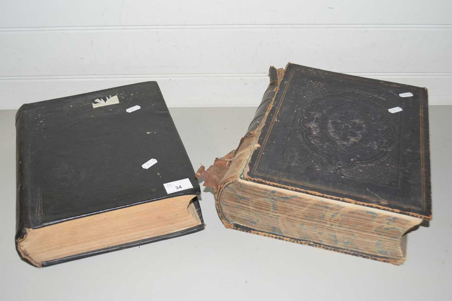 The Reverend John Brown Imperial Illustrated Bible together with The Reverend Dr Cullen The Holy