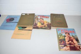 Mixed Lot: Vintage books of film and cinema interest to include Super Cinema Annual 1952 and 1954,