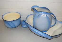 Royal Winton wash bowl, jug, soap dish and chamber pot