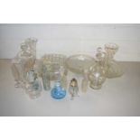 Mixed Lot: Various glass dishes, vases etc