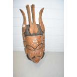 African wooden mask