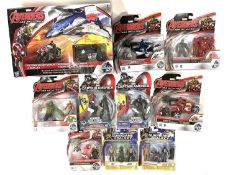 A mixed lot of predominantely Hasbro Marvel Avengers Age of Ultron / Guardians of the Galaxy boxed