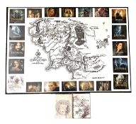 Large framed Lord of the Rings photographic collage and Special Edition 'Capturing Movie Memories: