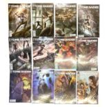 A complete run of the Tomb Raider Comic Book series (2016 - 2017) by Dark Horse Comics / Square Enix