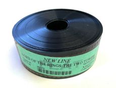 Lord of the Rings 'The Two Towers' 35mm film reel trailer, SCOPE 2:19, New Line Cinema, unplayed