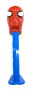 A novelty extra large musical Pez dispenser, modelled as The Amazing Spider-Man. Size