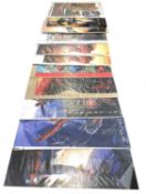 A quantity of official large printed Spider-Man (2002) posters and art prints, all flat in card-