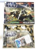 A 2012 Hornby Star Wars 'Battle of Endor' Scalextric Start set in original box. Featuring Luke