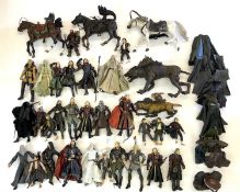 Large quantity of loose Lord of the Rings collectible figures by Marvel Entertainment Inc.To