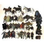 Large quantity of loose Lord of the Rings collectible figures by Marvel Entertainment Inc.To