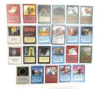 A mixed lot of fanstasy gaming merchandise to include: - A selection of Magic: The Gathering RPG