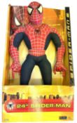 Toybiz 24'' plush Spider-Man 2 figurine in original box