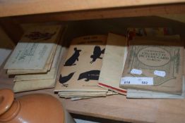 Quantity of various albums, cigarette cards and others